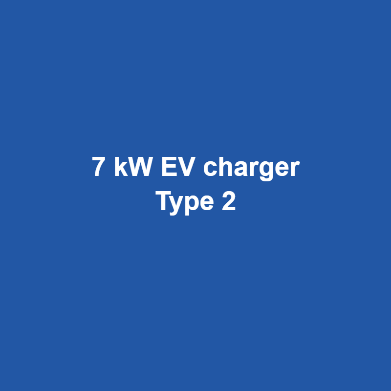 7 kW Single-Phase EV Charger (Type 2) (demo product photo)